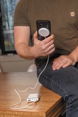 Logo trade promotional gifts image of: 5W magnetic wireless charger